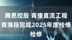 腾思控股 青豫直流工程青海段完成2025年度检修